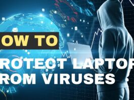 how to protect laptop from viruses