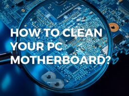 How to CLEAN YOUR PC MOTHERBOARD