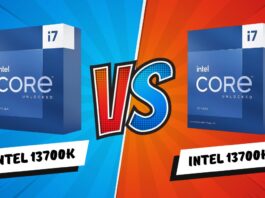 Intel 13700K-VS-Intel 13700KF